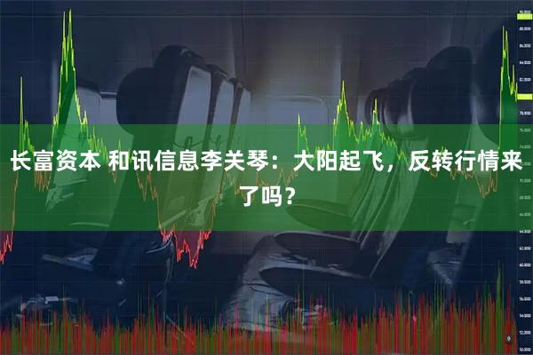 长富资本 和讯信息李关琴：大阳起飞，反转行情来了吗？